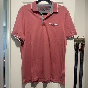 Men’s Salmon Ted Baker Polo